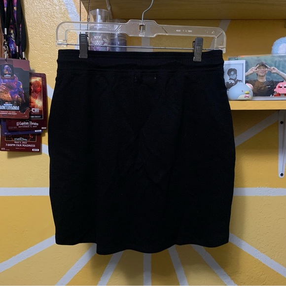 NWT Sundry Evereve Black Sunday Ponte Knit Pull On Mini Skirt Size 1 Small - Picture 5 of 5